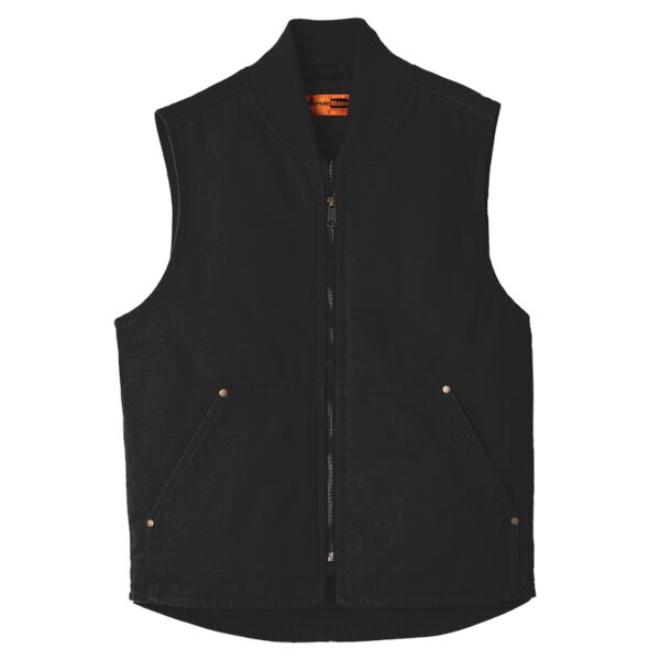 Washed Duck Cloth Vest Thumbnail