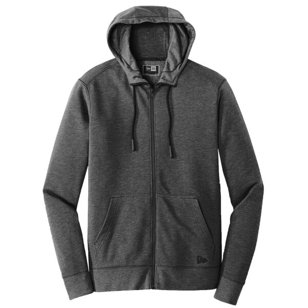 Tri Blend Fleece Full Zip Hoodie Thumbnail