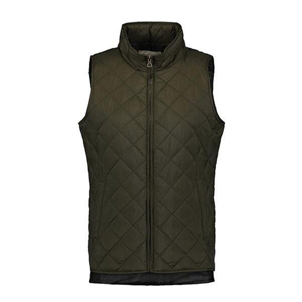 Women's Vintage Diamond Quilted Vest Thumbnail