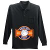 Long Sleeve Silk Touch Polo with Pocket Thumbnail