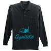 Long Sleeve Silk Touch Polo with Pocket Thumbnail